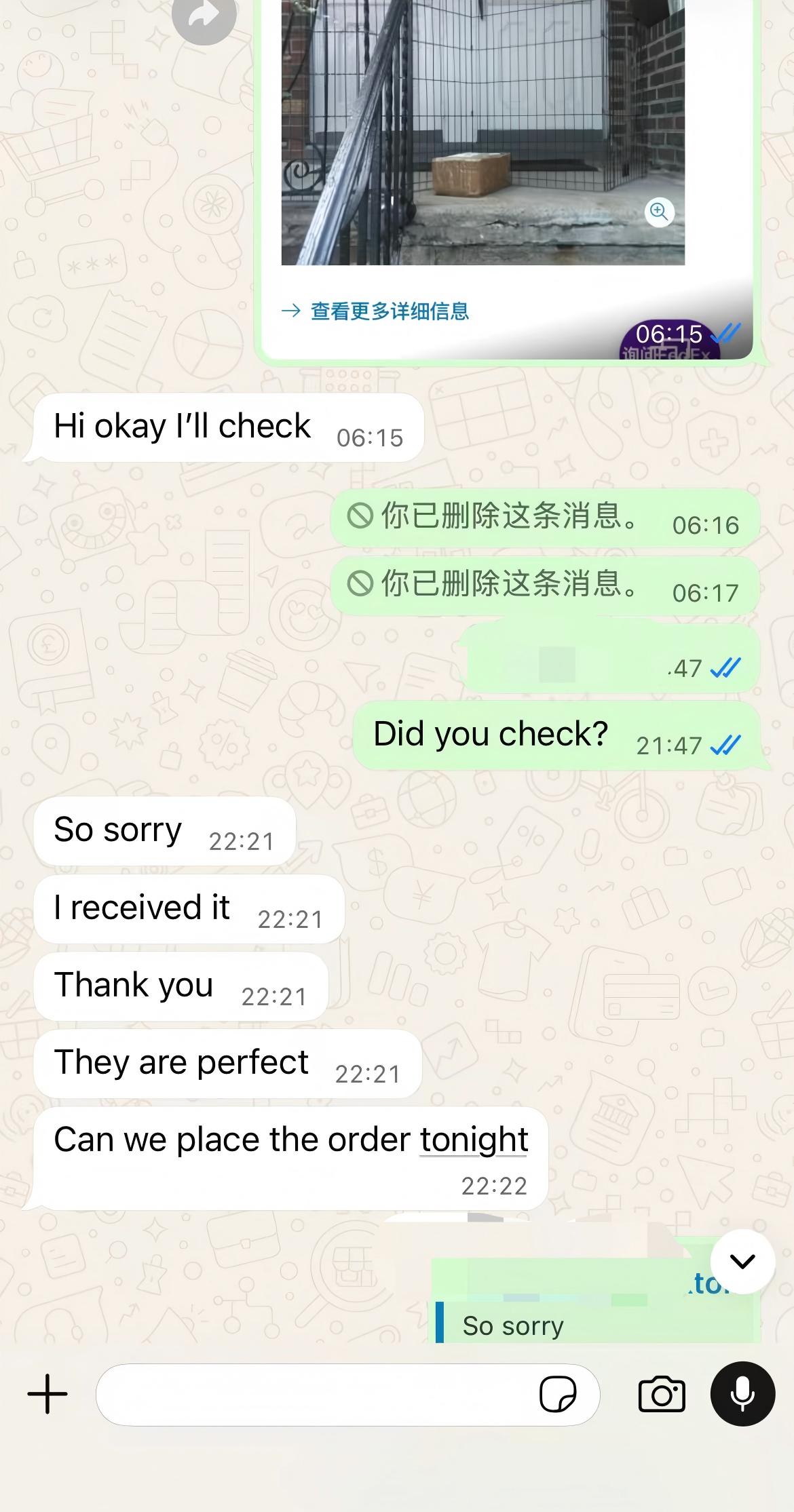 Real Client Rreview for Glass Perfume Bottles from USA